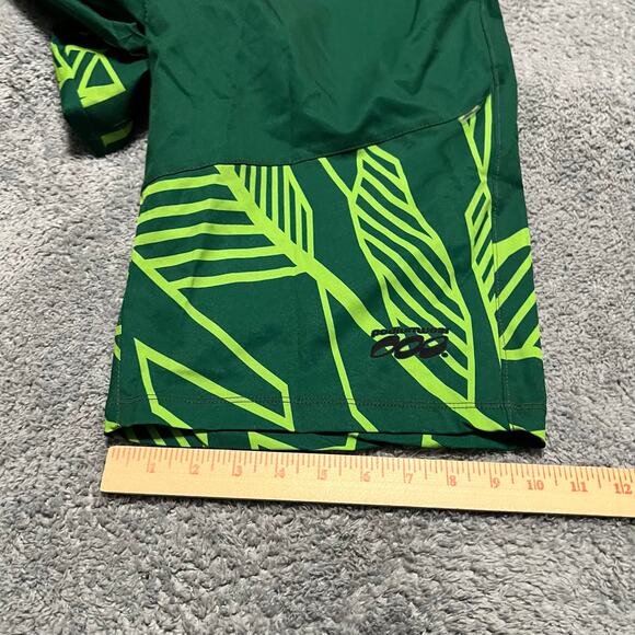 Podiumwear Shorts Adult XL Tri Cycle Long Bermuda Cycling Mens Green ** - Picture 7 of 10